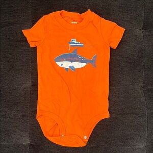Orange Shark Onesie